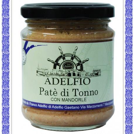 Patè di Tonno con mandorle, 200 gr Sugo Adelfio - Marzamemi