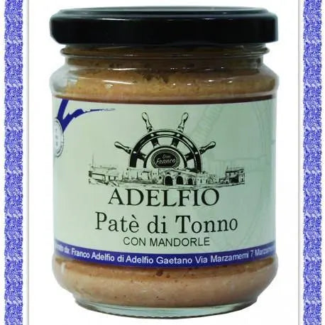 Patè di Tonno con mandorle, 200 gr Sugo Adelfio - Marzamemi