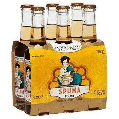 Spuma Polara, Confezione da 6 x 27,5 cl Bibite Polara