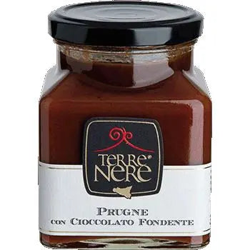 Confettura di Prugne con cioccolato fondente, 240 gr Confetture e Creme spalmabili Terre Nere