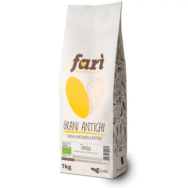 Box di 5 Farine Biologiche integrali di grani antichi Farine Molino Latina