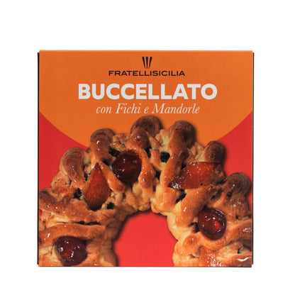 Buccellato con fichi e mandorle Fratelli Sicilia, 400 GR