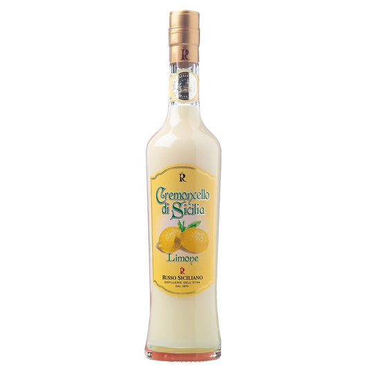 Cremoncello di Sicilia al Limone, Distillerie Russo Siciliano, 50 cl Vini e liquori Distillerie dell’Etna F.lli Russo 