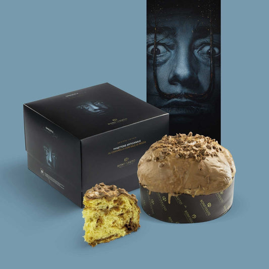 Panettone Bonfissuto in omaggio a Salvador Dalì, 1 kg Bonfissuto 