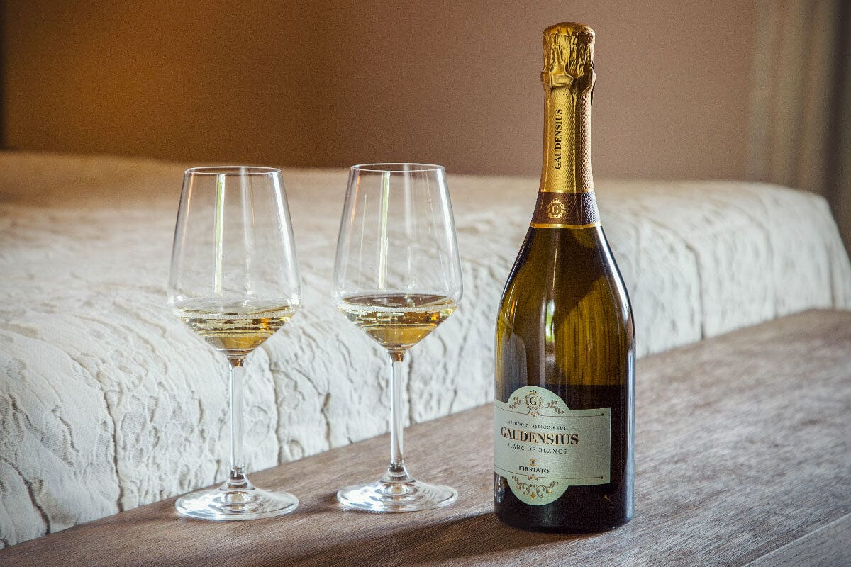 GAUDENSIUS BLANC DE BLANCS Metodo Classico Brut Carricante, Cantina Firriato Vini e liquori Firriato 