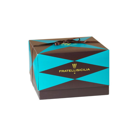 Panettone de avellana con jarra de crema de avellana, hermanos Sicily, 1 kg