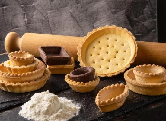 Tartlets de acortador de 44 mm de diámetro, envasado de 250 piezas