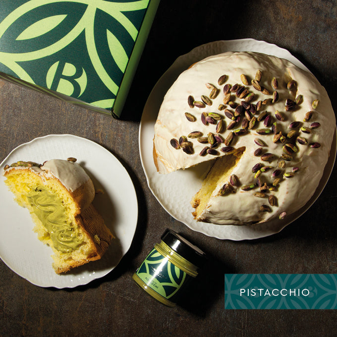 Panettone Bonfissuto al Pistacchio di Sicilia, 1 kg