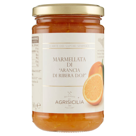 Mermelada de naranja y fresa de Sicilia Fiasconaro, 360 GR