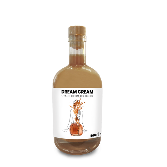 Cremoncello alla Nocciola Linea Premium "Dream Cream", vari formati