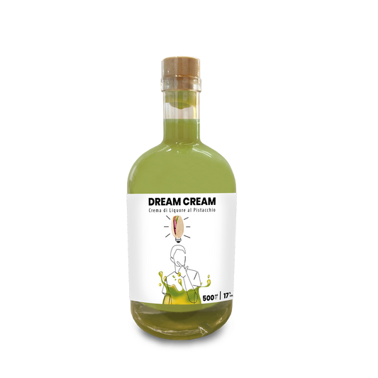 Cremoncello al Pistacchio Linea Premium "Dream Cream", vari formati