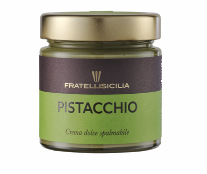 Pistazien -Panettone mit Glas Pistaziencreme, Sizilien Brüder, 1 kg