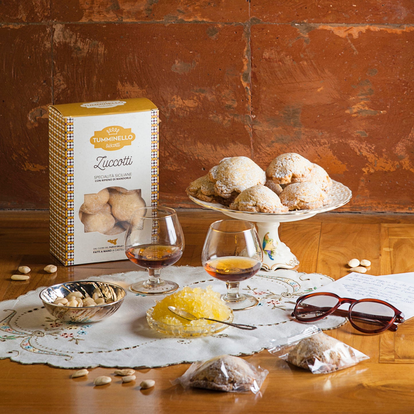 Zuccotti, biscuits siciliens avec d'amande et de citrouille, 350 GR