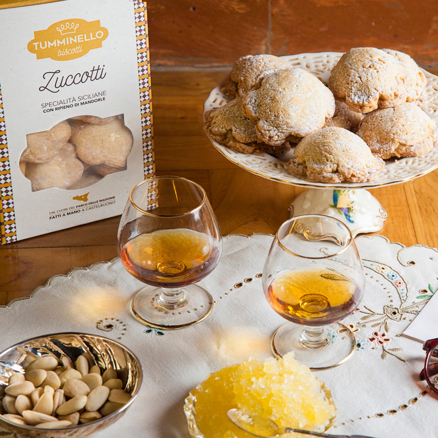 Zuccotti, biscuits siciliens avec d'amande et de citrouille, 350 GR