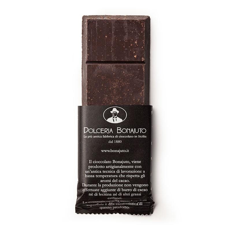 Cioccolato Artigianale al Limone, 50 gr Dolci tipici siciliani Antica Dolceria Bonajuto 
