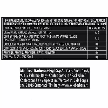 Organic extra virgin olive oil- Lorenzo N. 5 line by pitted olives, 500 ml