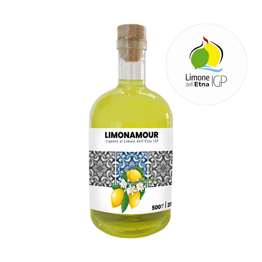 Black and white - Sicilian cannolo liqueur cream, 50 cl