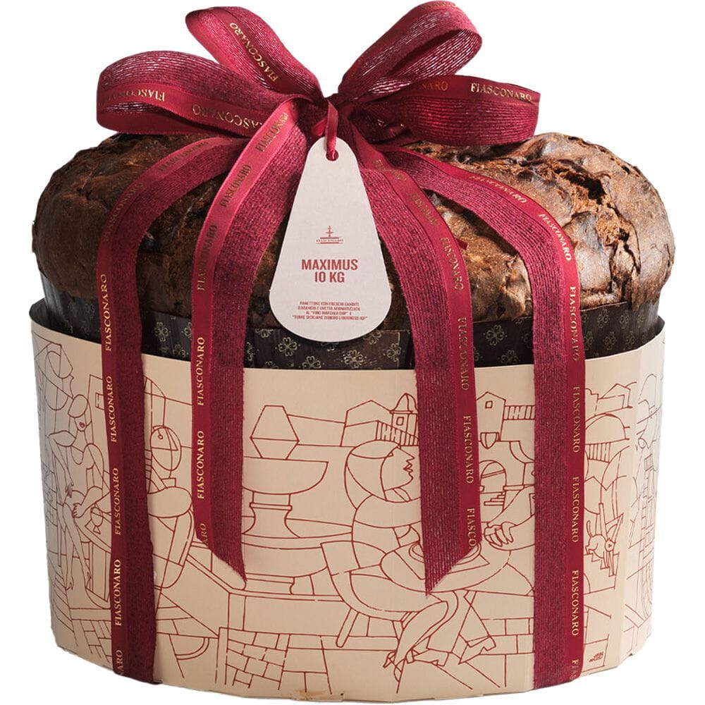Panettone Fiasconaro Maximum con uvetta aromatizzata al Marsala e Zibibbo, varie grammature Fiasconaro 