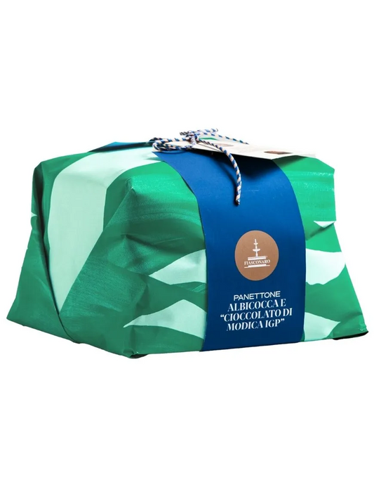 Fiasconaro Panettone mit Aprikose und Schokolade von Modica IGP, 1 kg