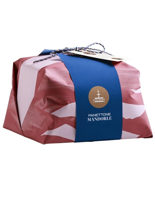 Fiasconaro Panettone mit sizilianischen Mandeln und mit Glasur bedeckt, verschiedene Gewichte