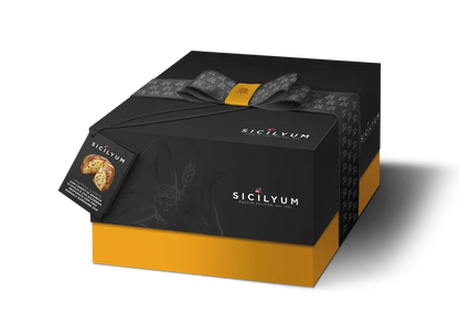 Klassiker Panettone mit Sultana -Aroma -Rosinen mit "Marsala Fine Doc Wine", Sizilien, 1 kg