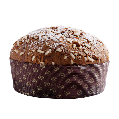 Pandorato Fiasconaro Panettone ohne Rosinen und kandierte Früchte, die mit Zuckerguss- und Zuckerzucker bedeckt sind, verschiedene Gewichte
