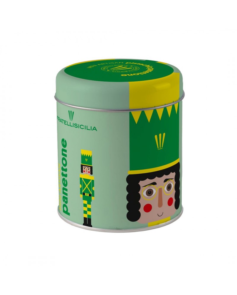 Mini Panettone erhältlich in 3 Geschmacksrichtungen, Sizilienbrüdern, 100 g