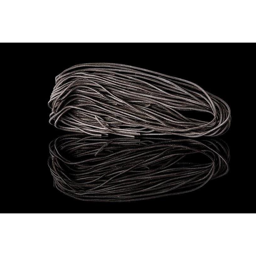 Pasta artigianale all'uovo "Tagliolini al nero di seppia" , 500 gr pasta Food in Sicily 