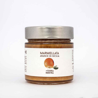 Marmellata di Arance di Sicilia da agricoltura sociale, 240 grammi Confetture e Creme spalmabili Cooperativa Sociale Terra Nostra 