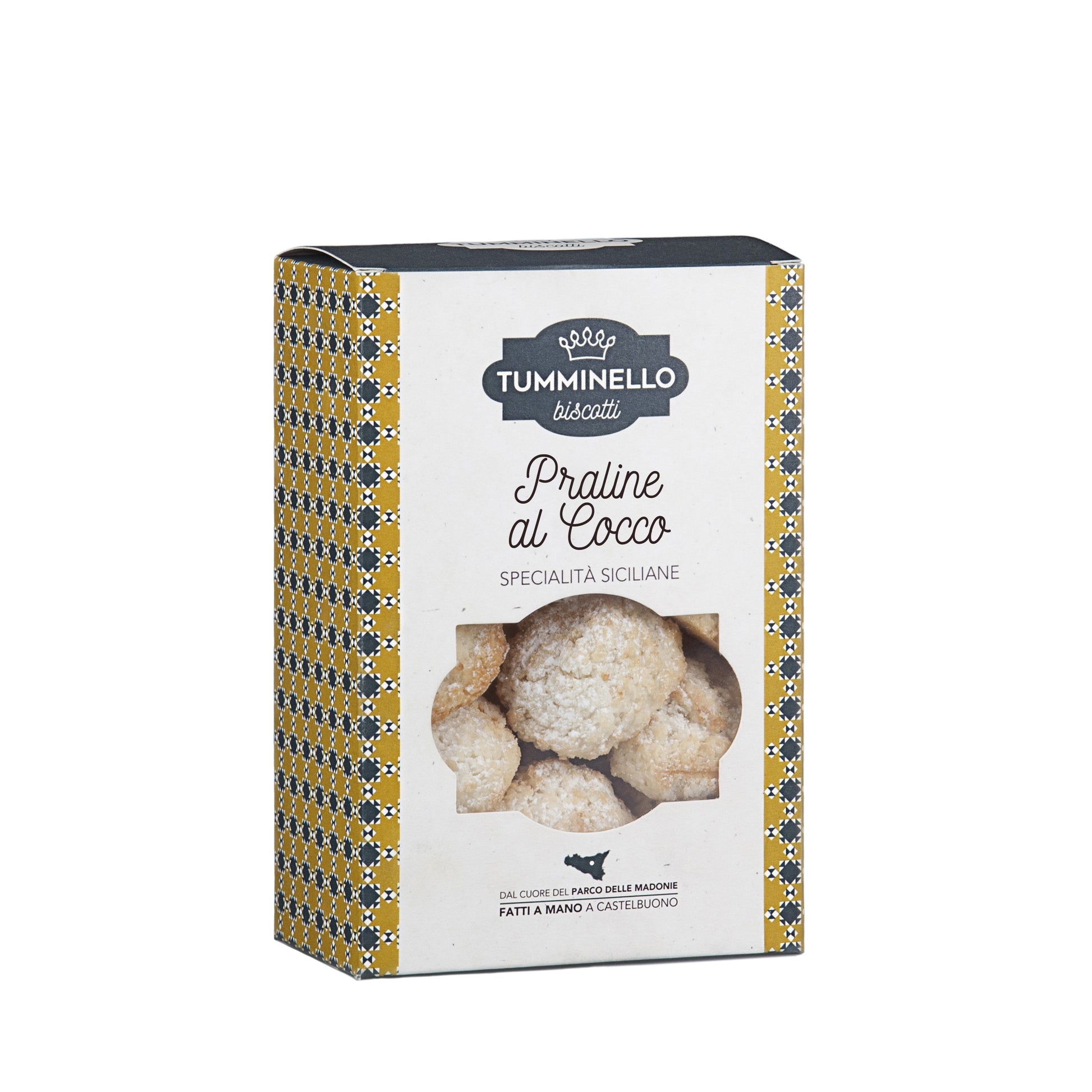 Praline al Cocco, 270 gr Dolci tipici siciliani Tumminello 