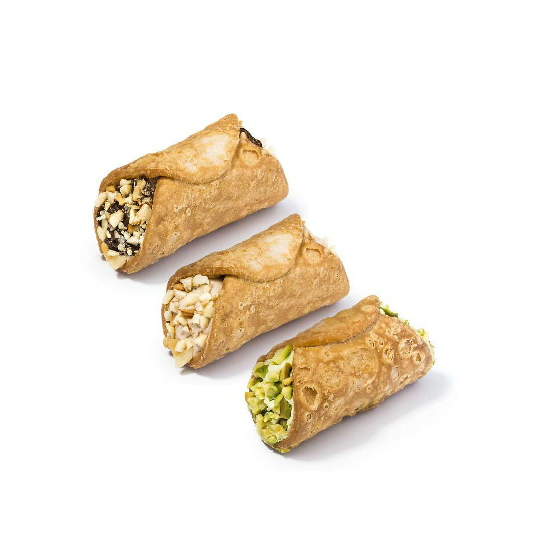 Cannoli Siciliani Assortiti, 1 Kg Dolceria Corallo 