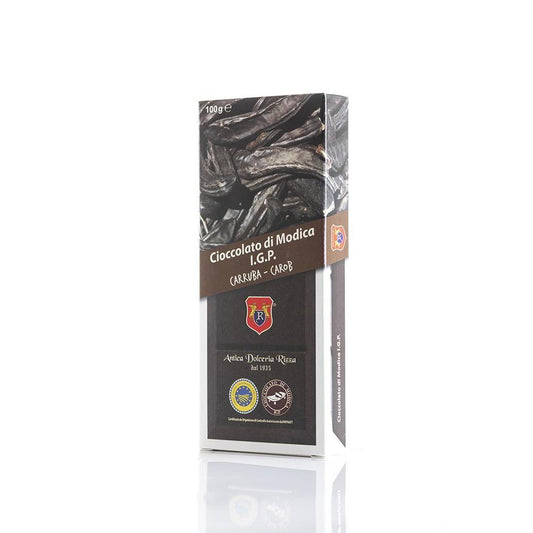 Cioccolato di Modica IGP alla liquirizia, 100 gr Cioccolato di Modica Antica Dolceria Bonajuto 