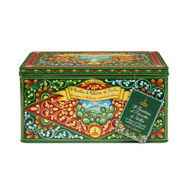 Panettone Fiasconaro Dolce&Gabbana al Pistacchio di Sicilia, varie grammature Panettone Fiasconaro 