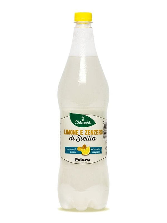 Limone e zenzero , confezione da 6 Bottiglie da 1,25 Lt Bibite Polara 