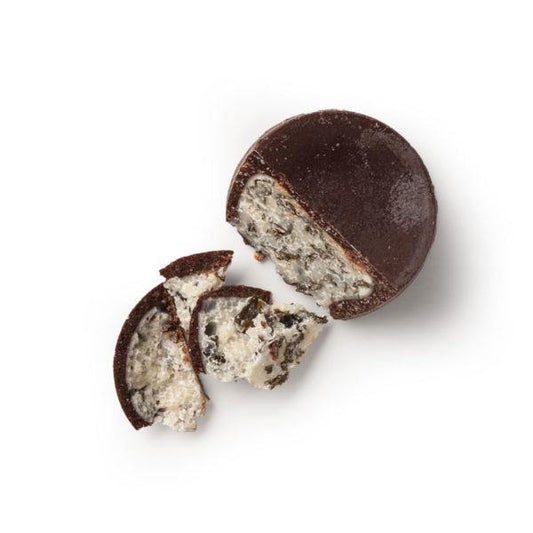 Maris, pralina al cioccolato con alghe e bottarga, 2 pezzi Dolci tipici siciliani Antica Dolceria Bonajuto 