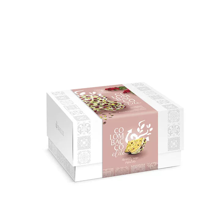 Colomba Colombacco Elite Pistacchio e Mirtilli ,1 Kg , Bacco Dolci tipici siciliani Bacco 
