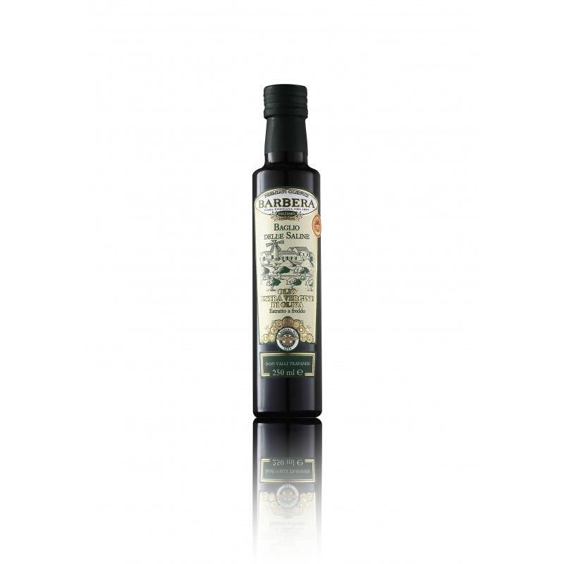 Olio Extravergine di Oliva Baglio Delle Saline, D.O.P. Valli Trapanesi Condimenti Premiati Oleifici Barbera 6 Bottiglie da 250 ml (-10%) 