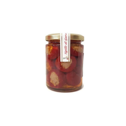 Peperoncini ripieni di tonno, 290 grammi Contorni Food in Sicily 