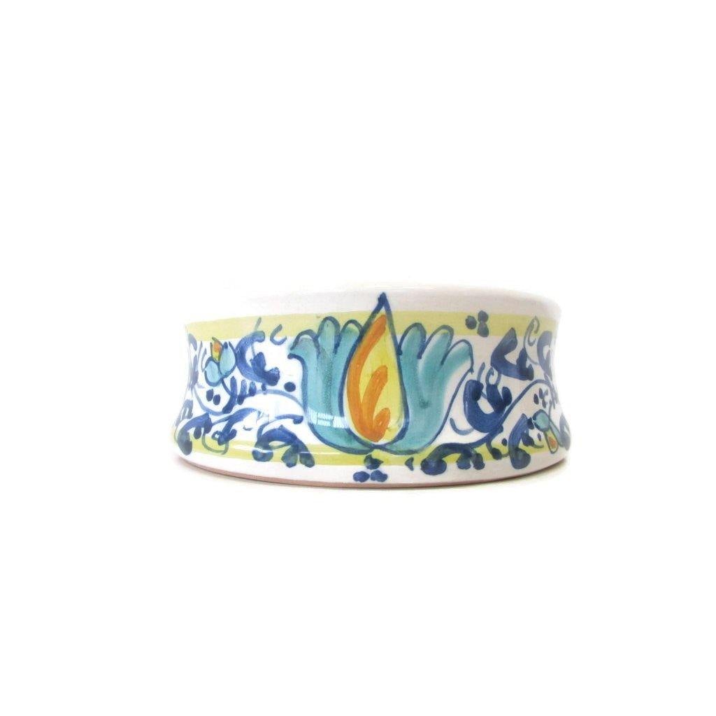 Poggiabottiglia salvagoccia in Ceramica Artistica di Caltagirone Ceramica Food in Sicily 