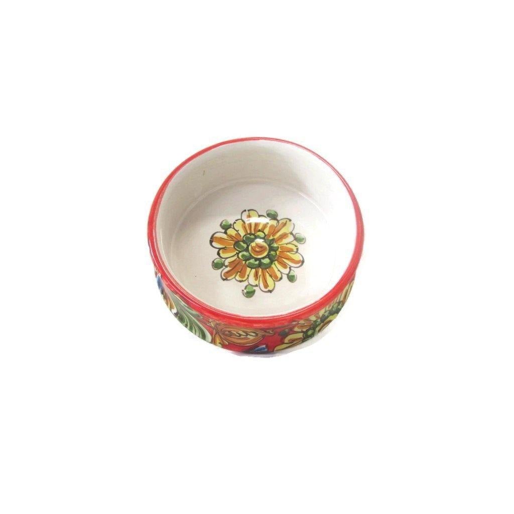 Poggiabottiglia salvagoccia in Ceramica Artistica di Caltagirone Ceramica Food in Sicily 