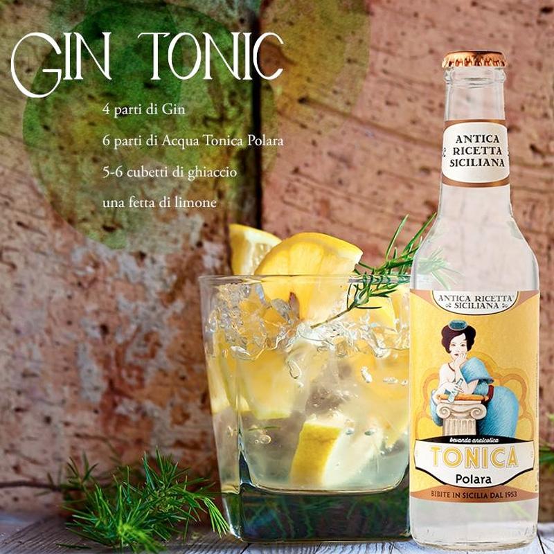 Acqua Tonica Polara, confezione da 6 x 27,5cl Bibite Polara 