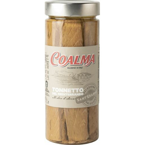 Tonnetto del Mediterraneo all'olio d'oliva Sant'Erasmo, Coalma, 550 g Tonno Coalma - Sant'Erasmo 