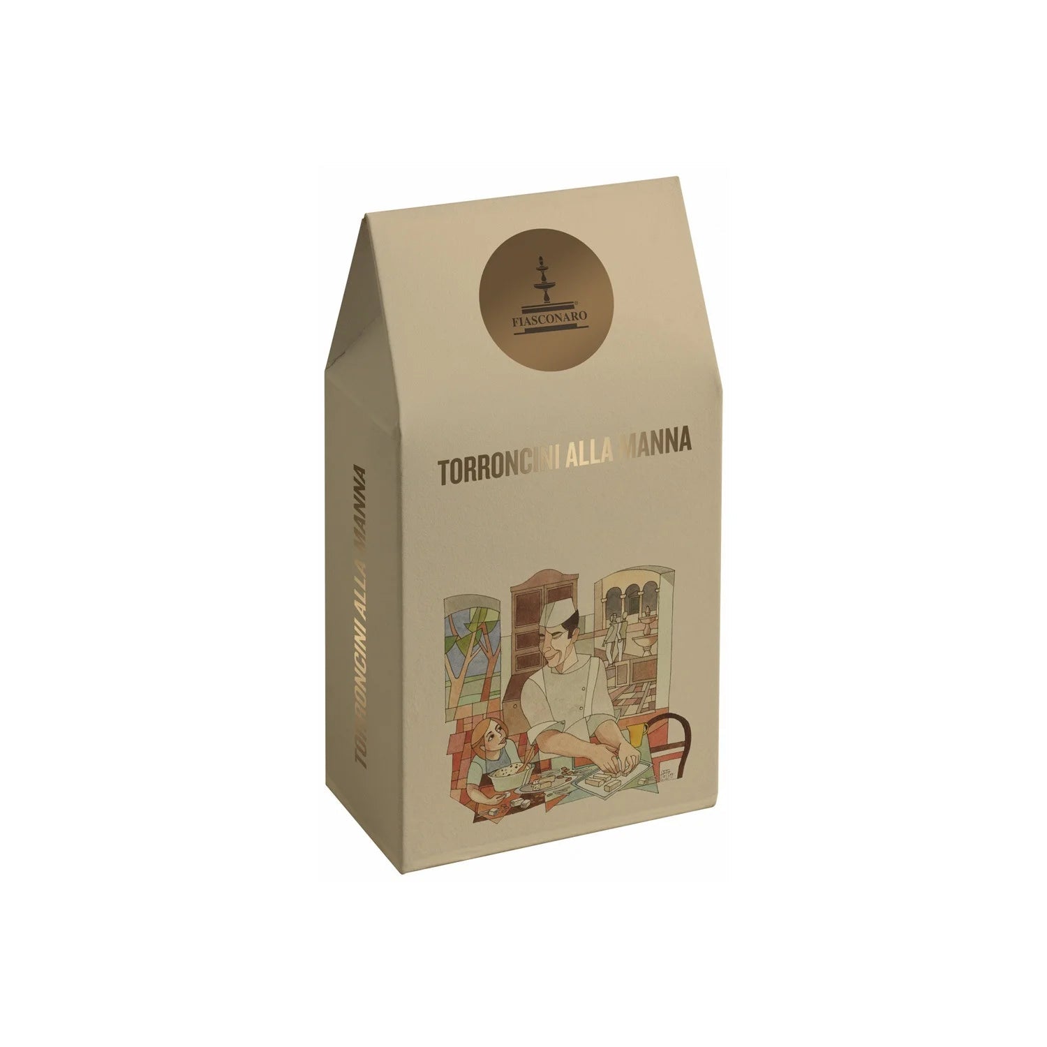 Torroncini alla Manna, Fiasconaro, varie grammature Dolci tipici siciliani Fiasconaro Scatola da 120 gr 